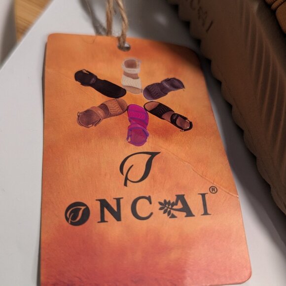 ONCAI Walking Ortho Hiking Sandal Khaki/Beige Women’s Shoes Size 12 Sandals - Picture 3 of 15